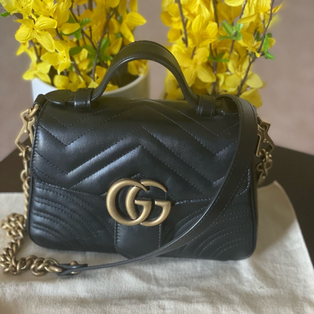 Gucci GG Marmont Mini top handle bag (Sell or TRADE) Retail$2200